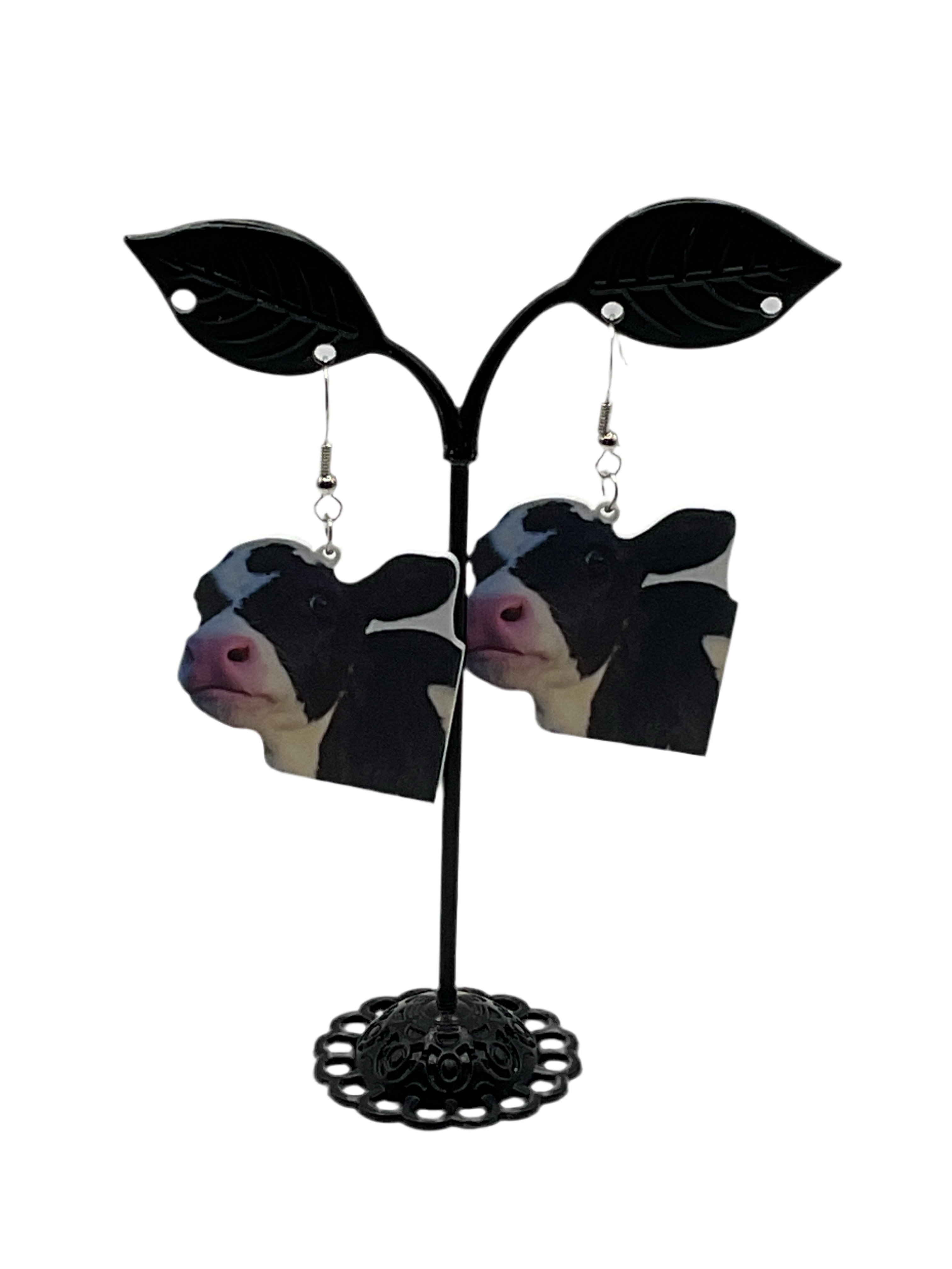 Cow earrings