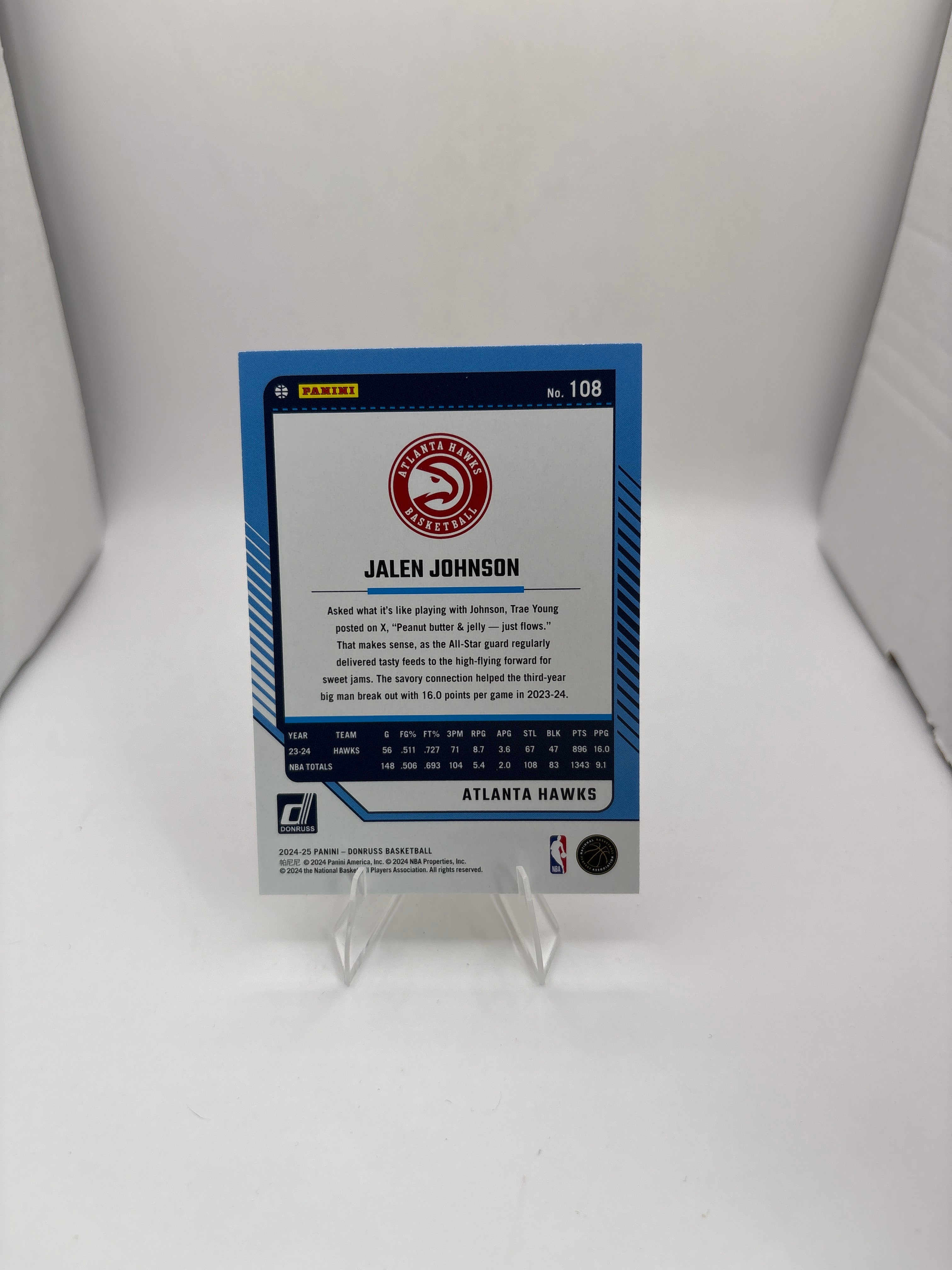 Donruss Jalen Johnson