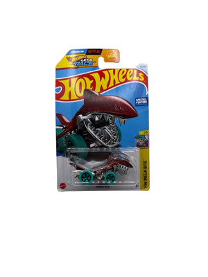 Hot Wheels Shark Bite Diecast red