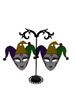 Mardi Gras earrings