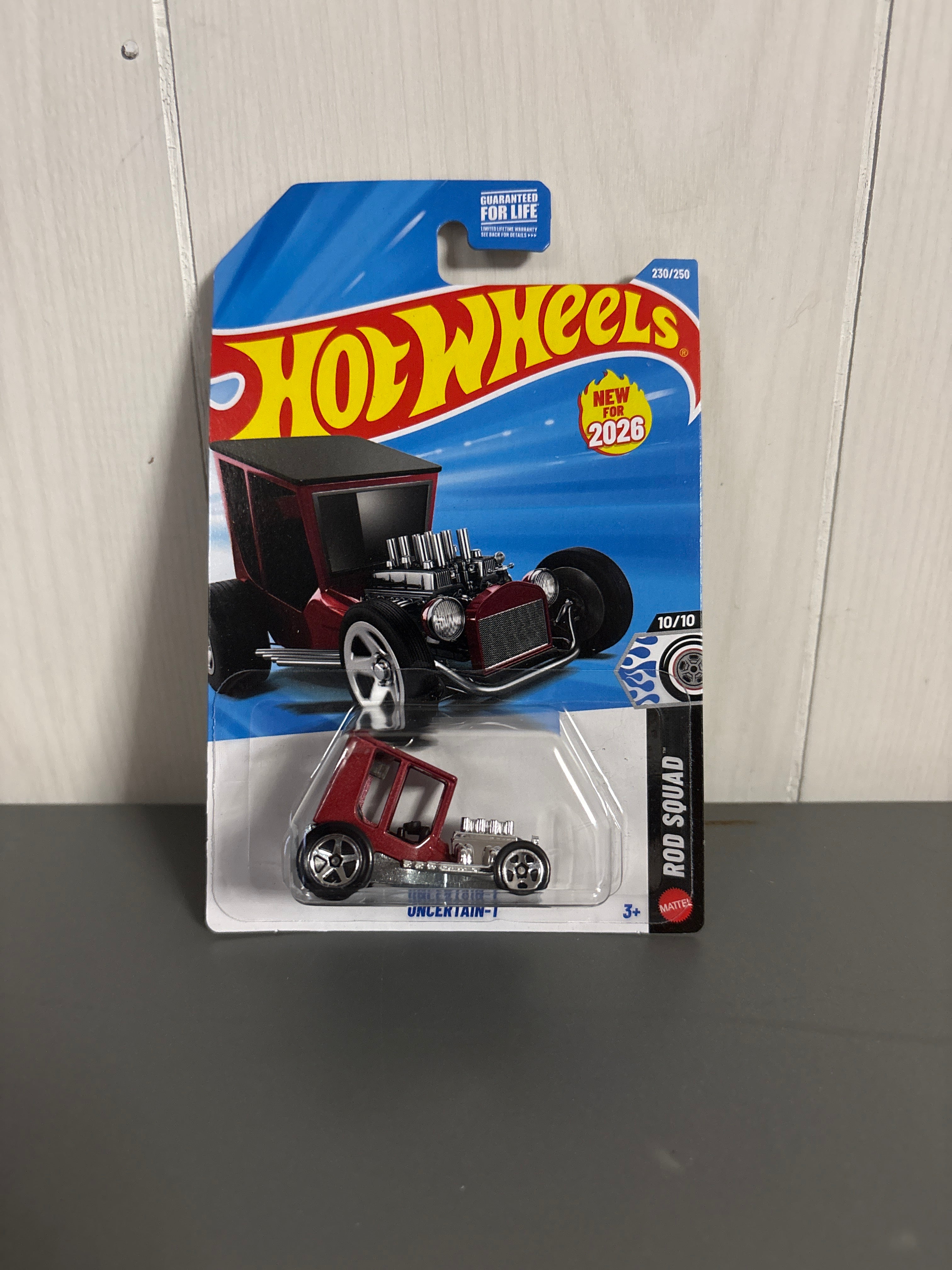 Hot Wheels Uncertain-T Diecast
