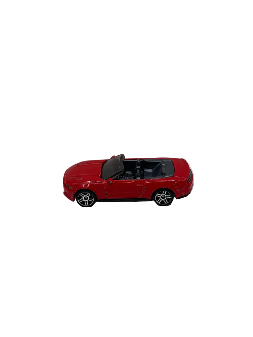 Hot Wheels 2015 Ford Mustang GT Convertible Diecast red