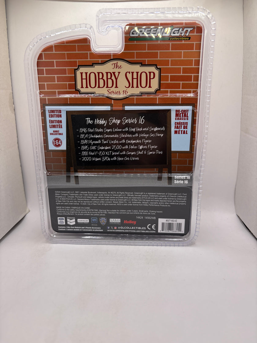 Greenlight 1991 Ford F-150 XLT With Camper Shell & Spare Tires Diecast