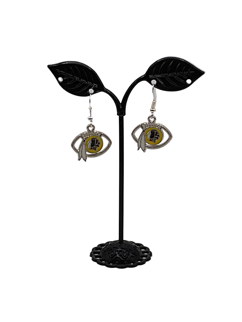 Football Shaped Football Earrings