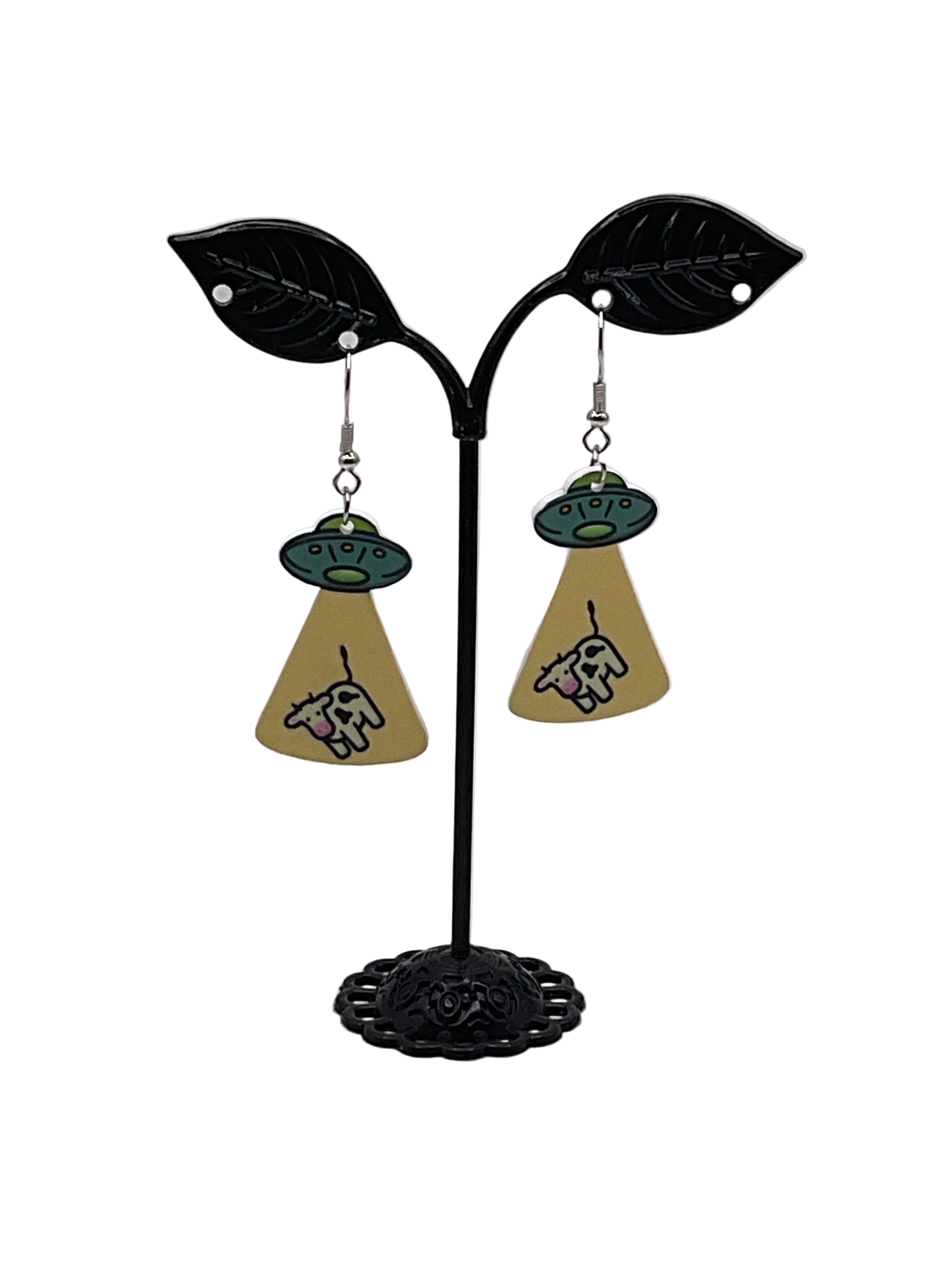 Ufo earrings