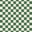 Green Checkered Footies