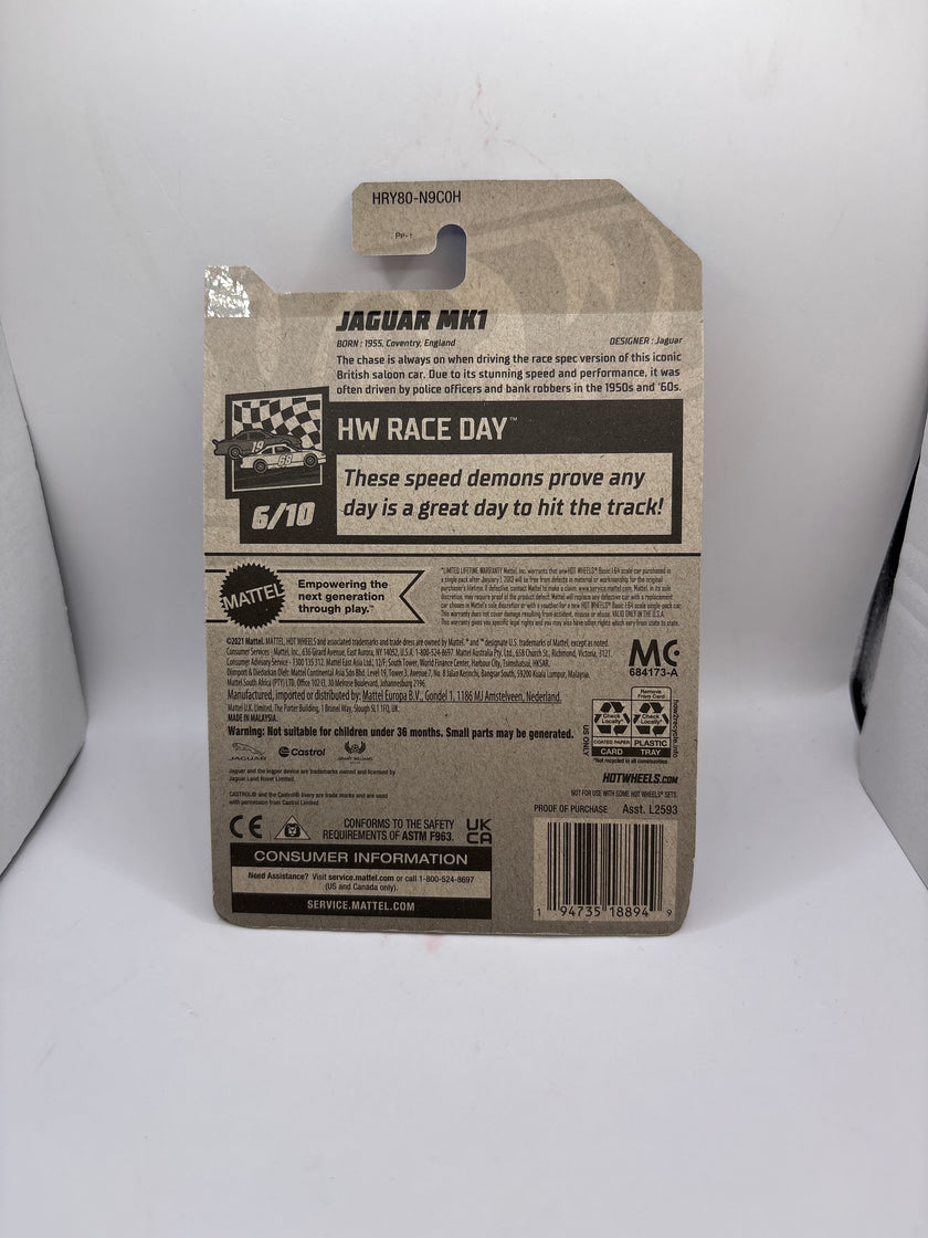 Hot Wheels Jaguar MK1 Diecast