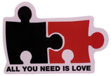 All You Need Is Love Sticker
