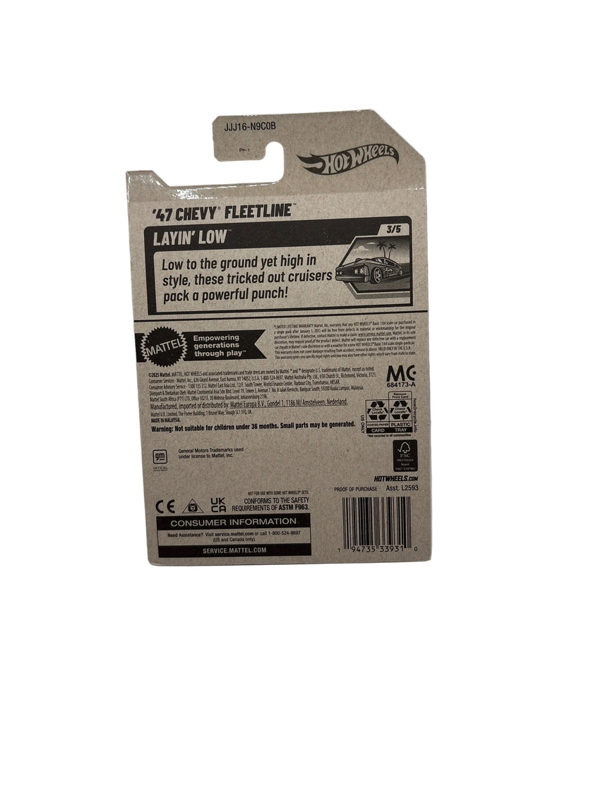 Hot Wheels 47 Chevy Fleetline Diecast