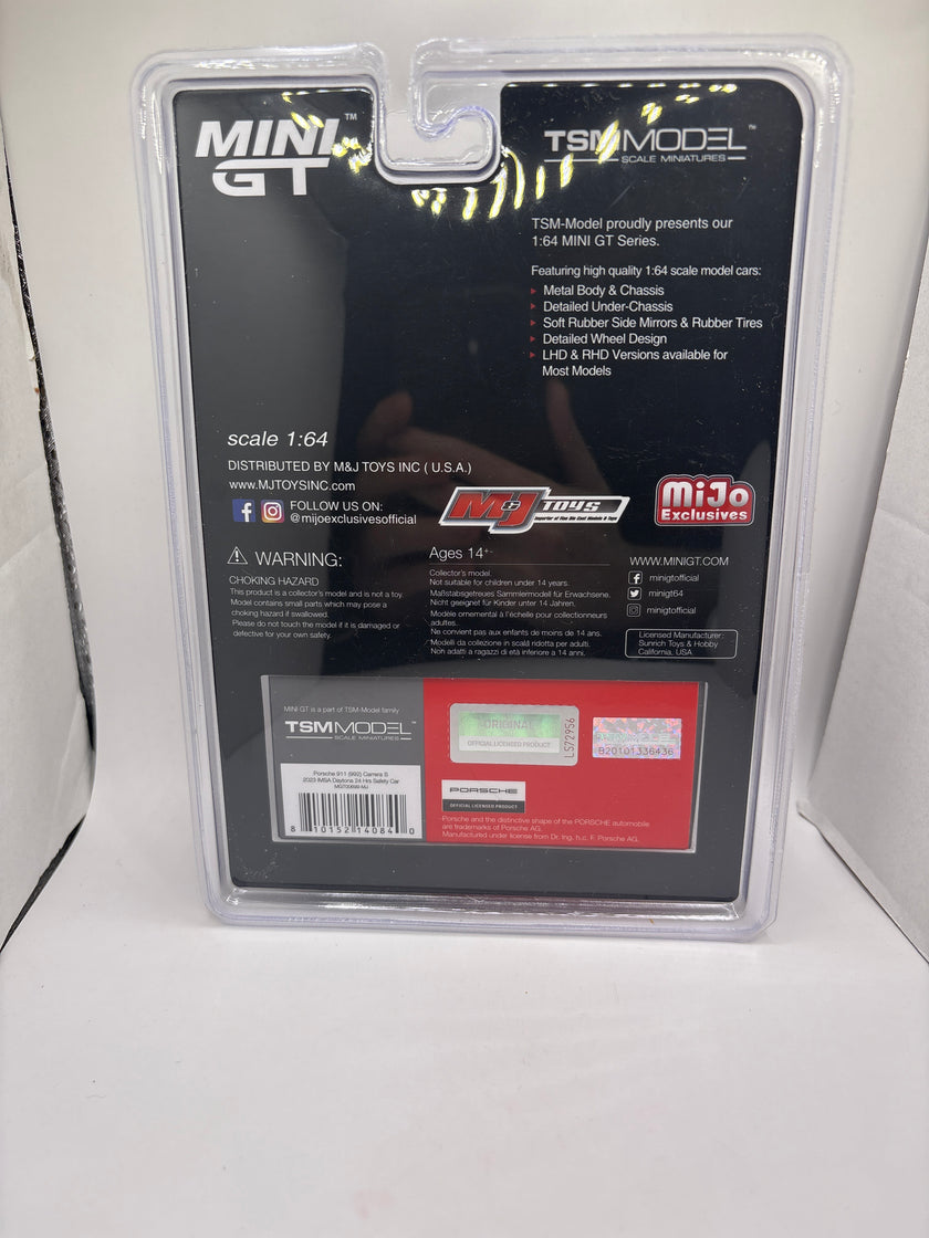 Mini GT Porsche 911 (992) Carrera S Diecast