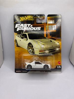 Hot Wheels Ford RS200 Diecast