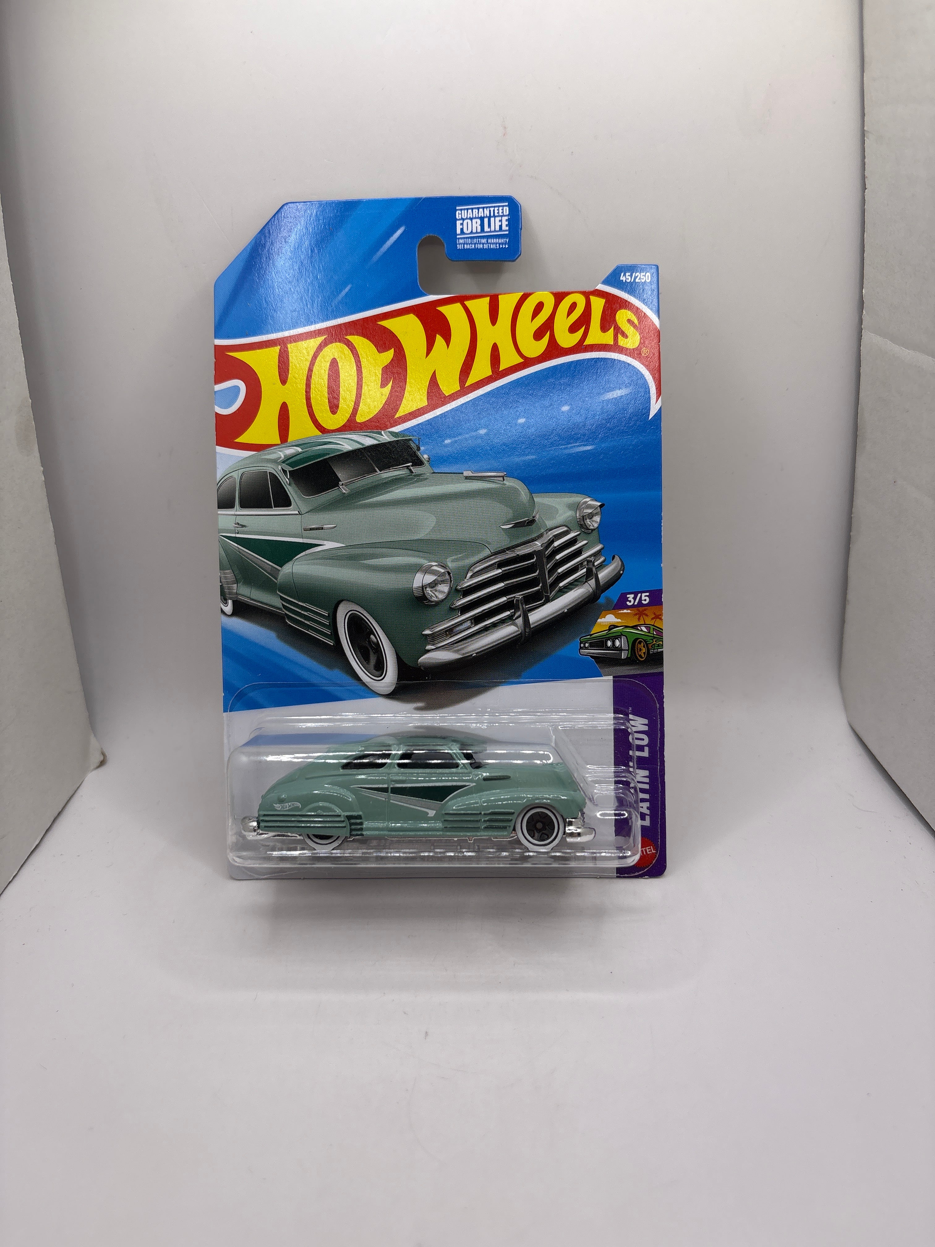 Hot Wheels 47 Chevy Fleetline Diecast green