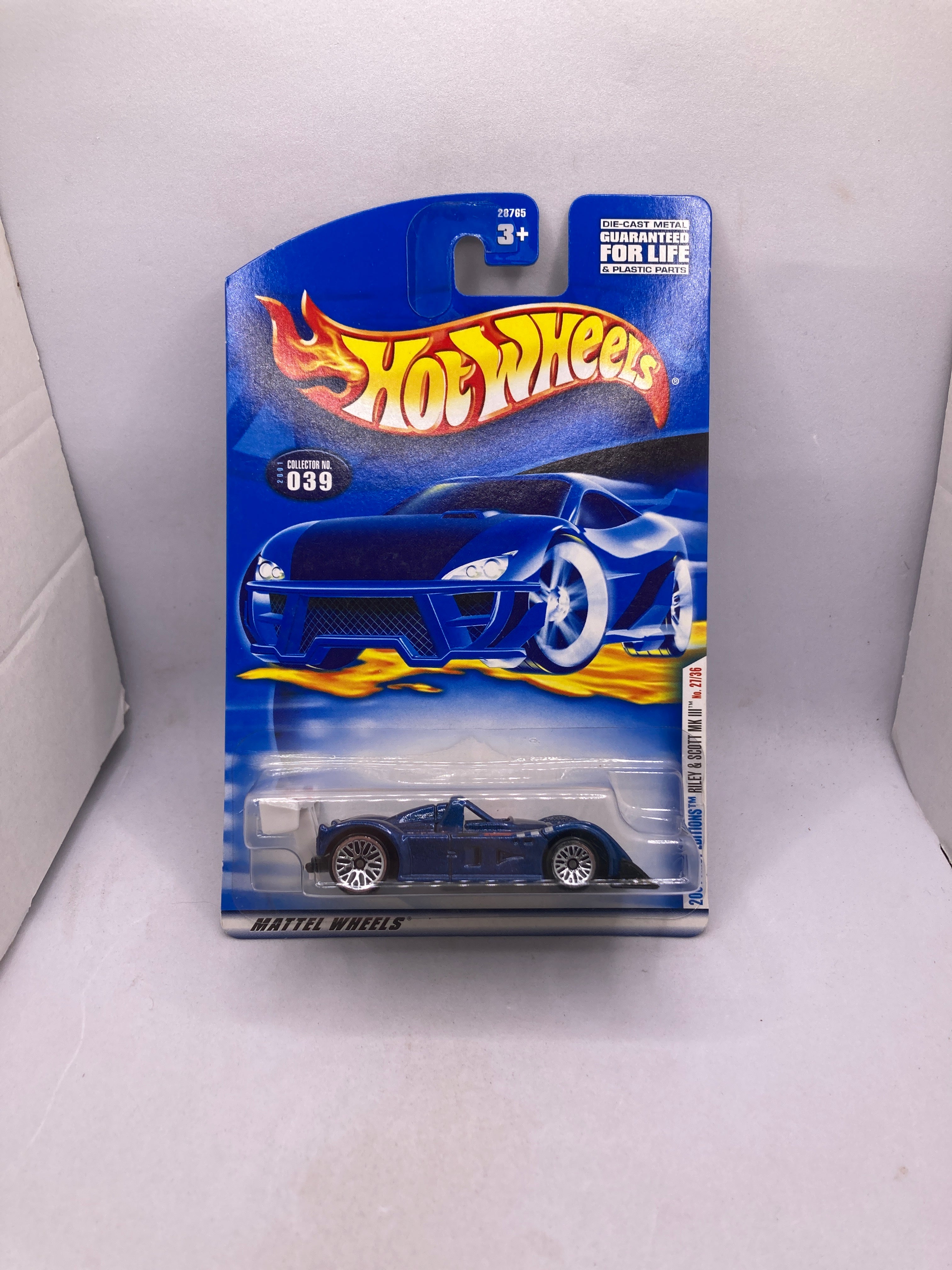 Hot Wheels Riley & Scott MK 3 Diecast