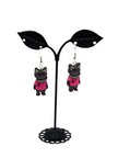 Cat earrings