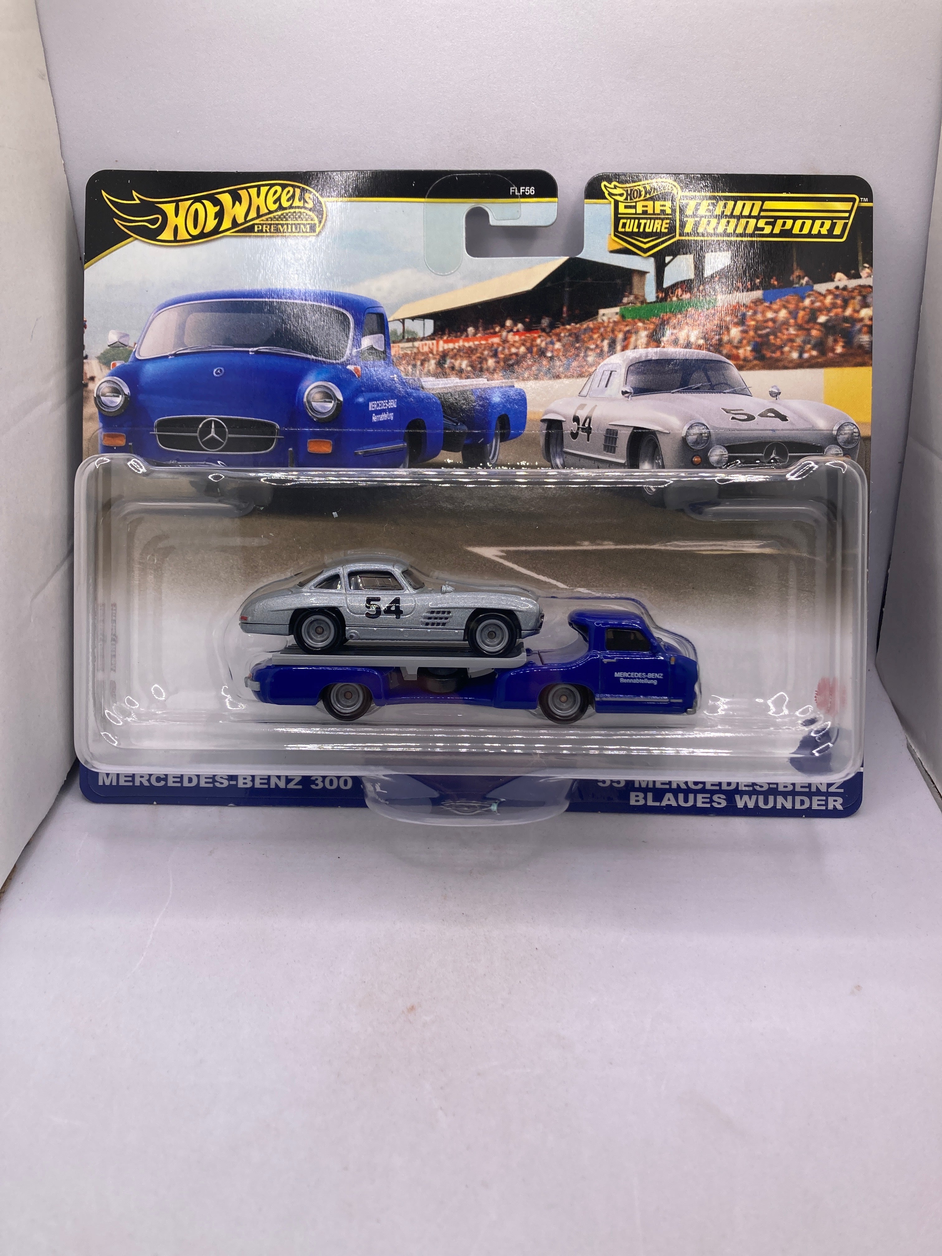 Hot Wheels Mercedes-Benz 300SL 55 Mercedes-Benz Blaues Wunder Diecast