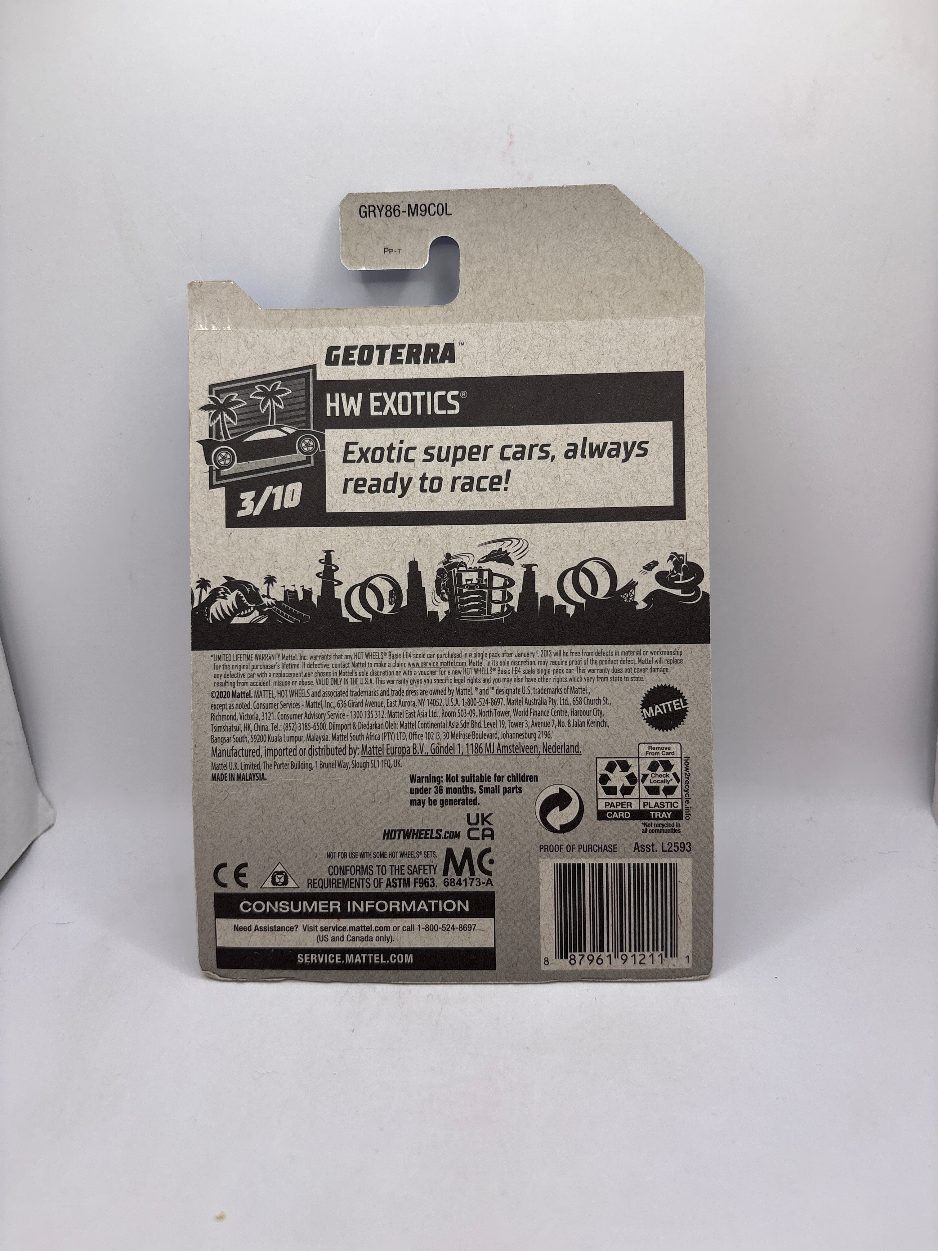 Hot Wheels Geoterra Diecast