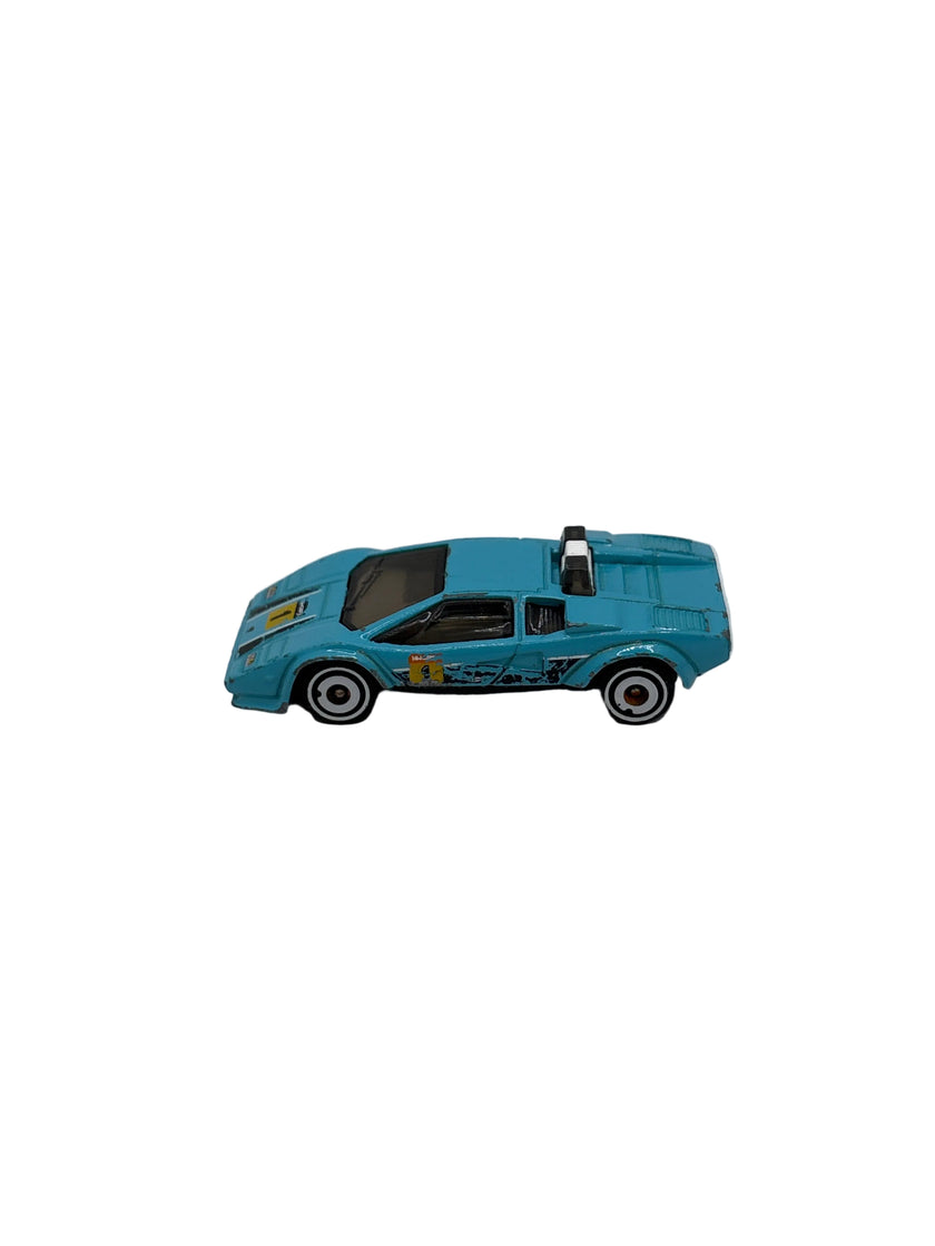 Hot Wheels Lamborghini Countach Pace Car Diecast blue