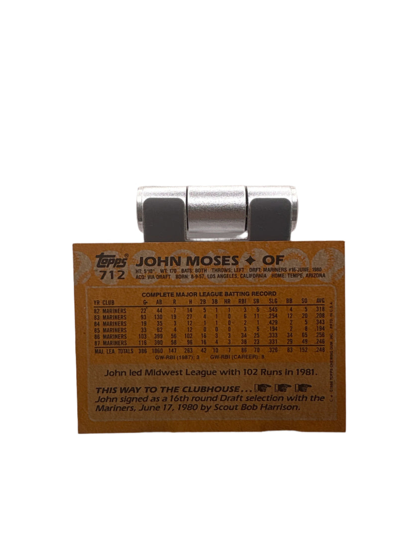 Topps John Moses