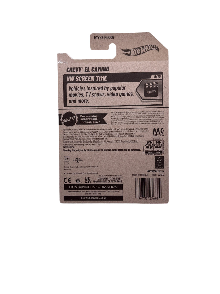 Hot Wheels Chevy El Camino Diecast
