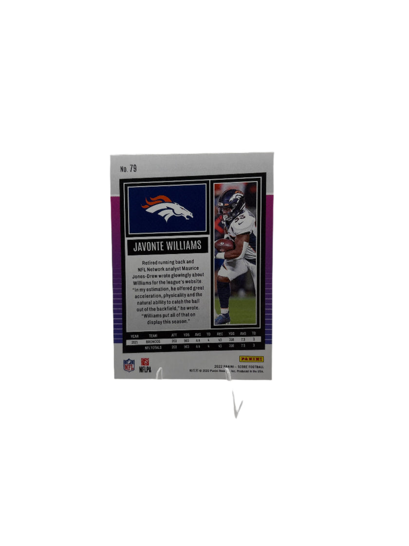 Score Javonte Williams