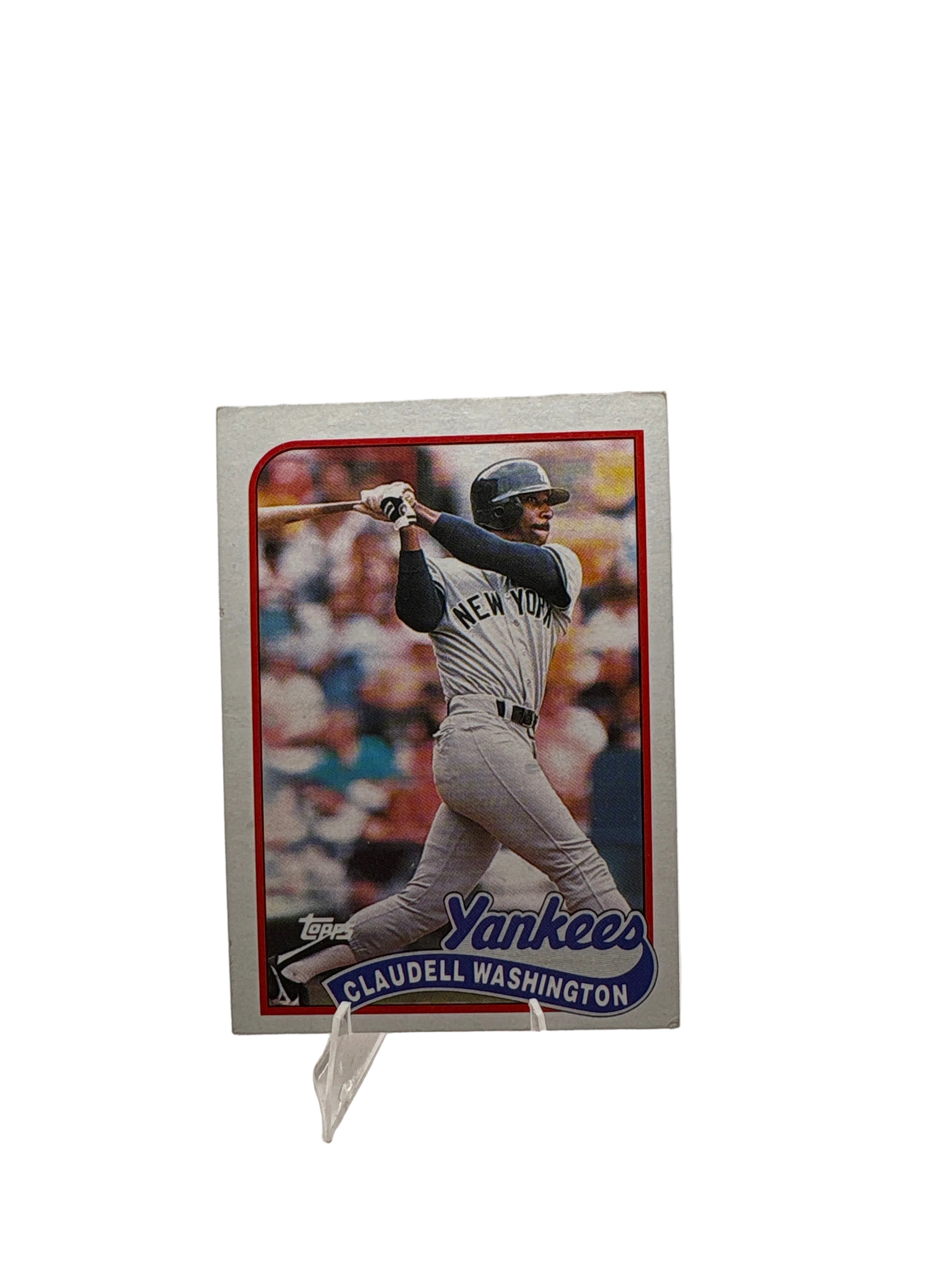 Topps Claudell Washington