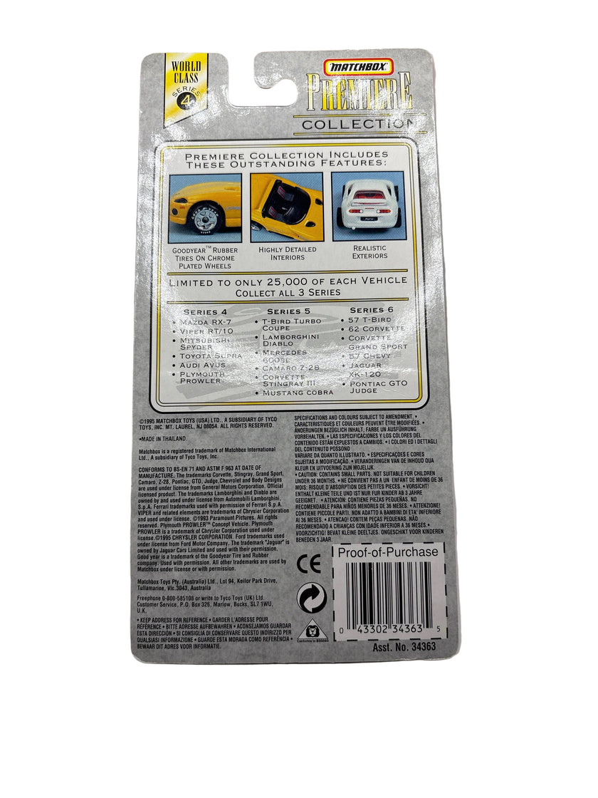 Matchbox Plymouth Prowler Diecast silver