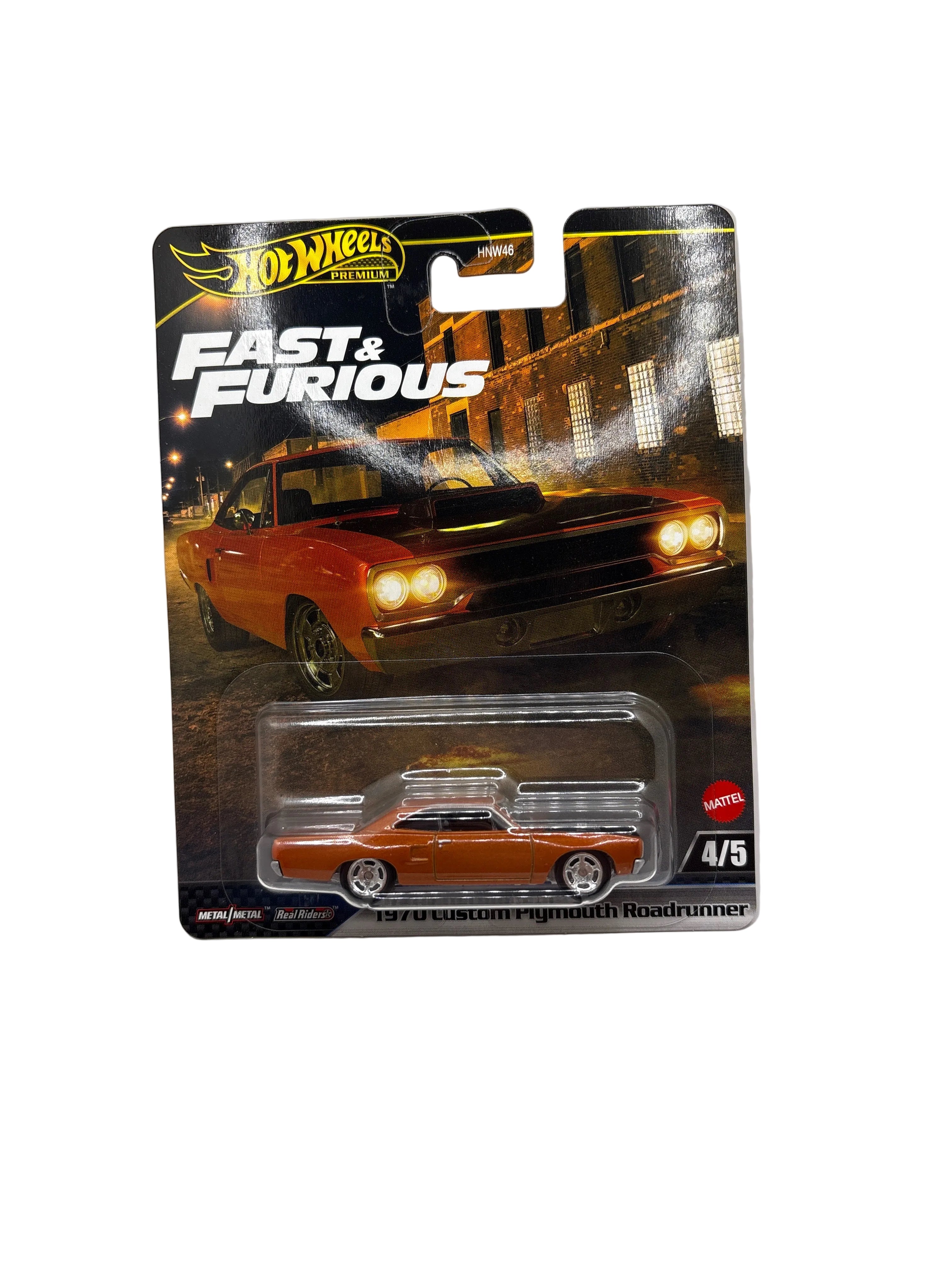 Hot Wheels 1970 Custom Plymouth Roadrunner Diecast