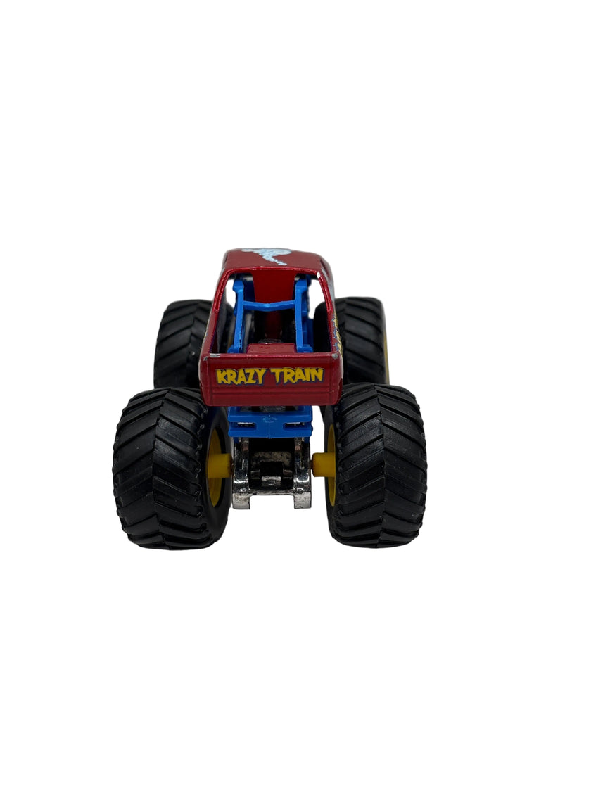 Hot Wheels Krazy Train Monster Truck Diecast multi color