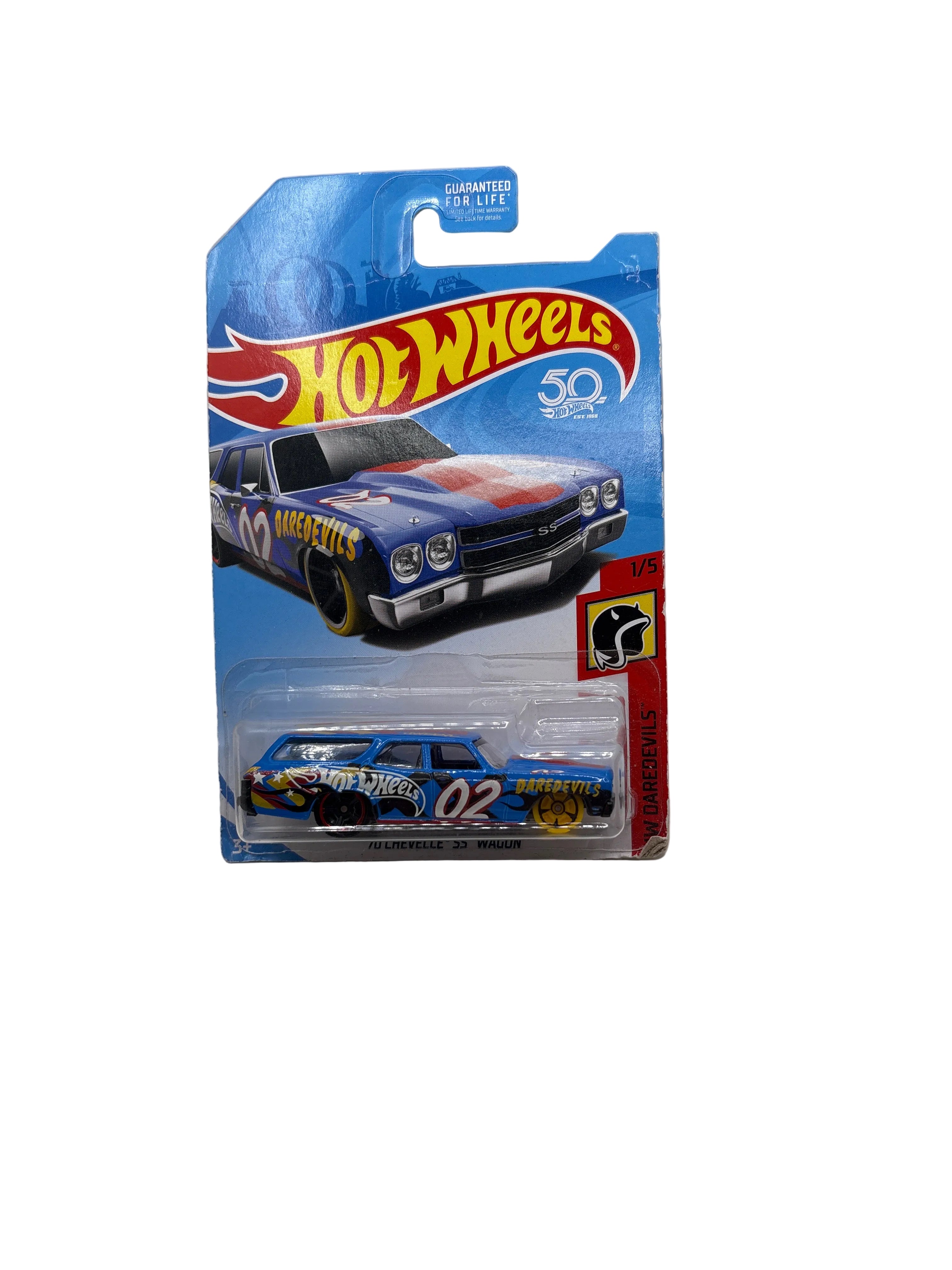 Hot Wheels 70 Chevelle SS Wagon Diecast blue