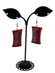Twizzlers earrings