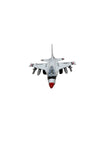 General Dynamics F-16 Fighting Falcon Diecast white