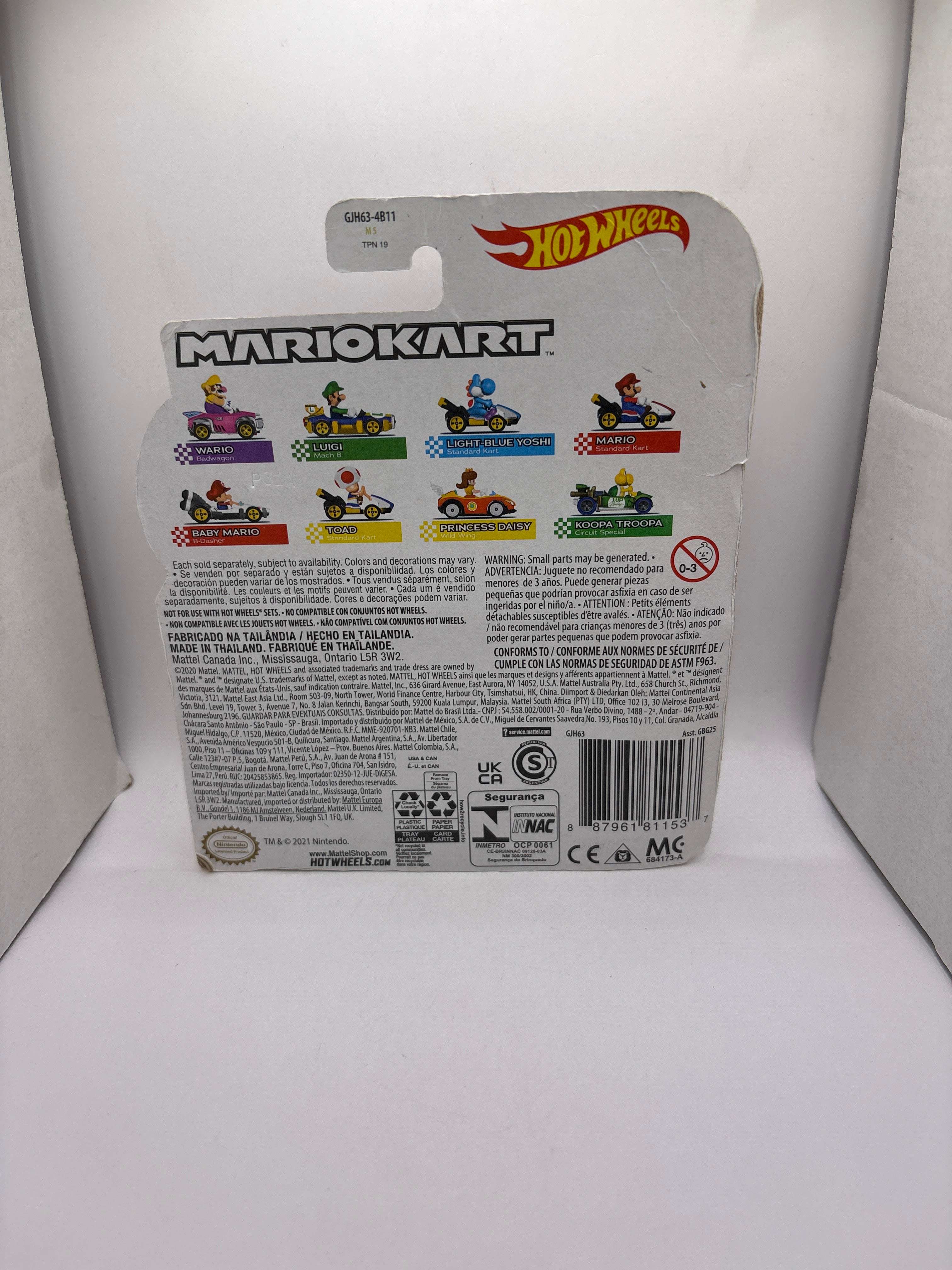 Hot Wheels Sapo Kart Estándar