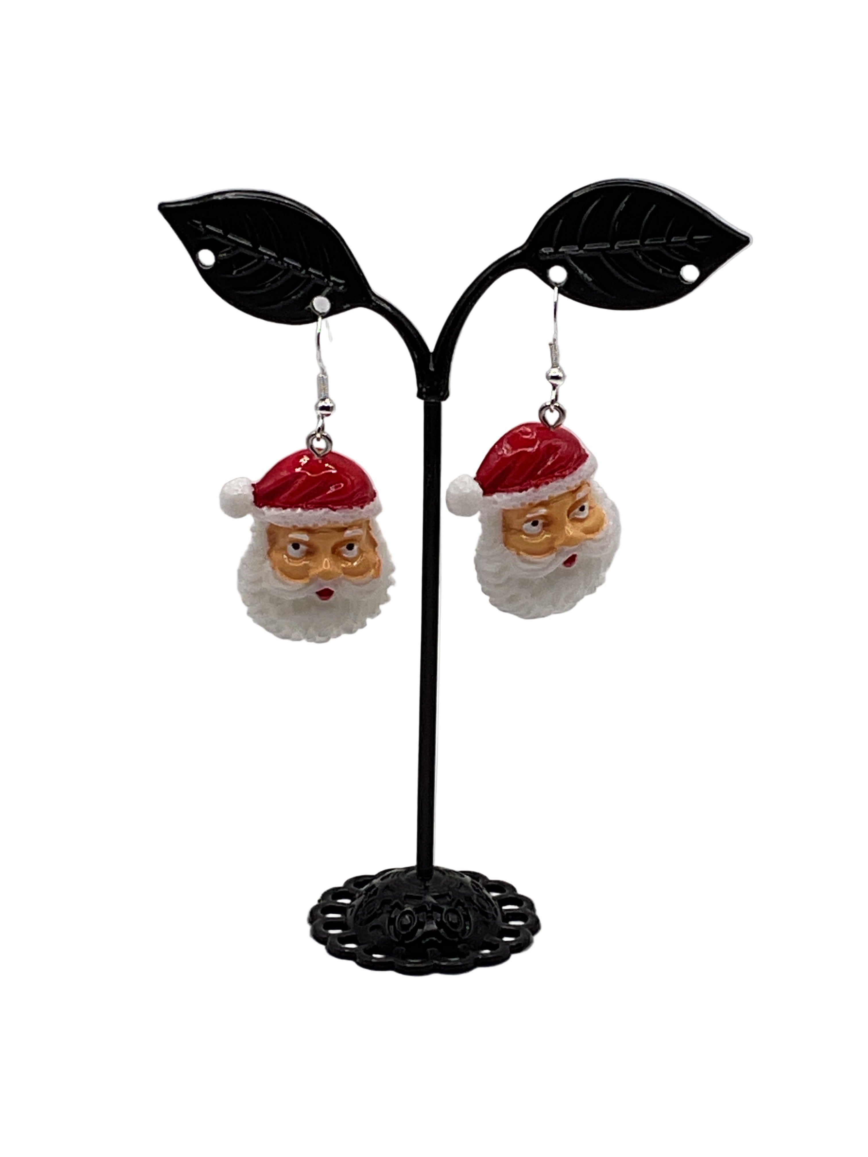 Santa Earrings