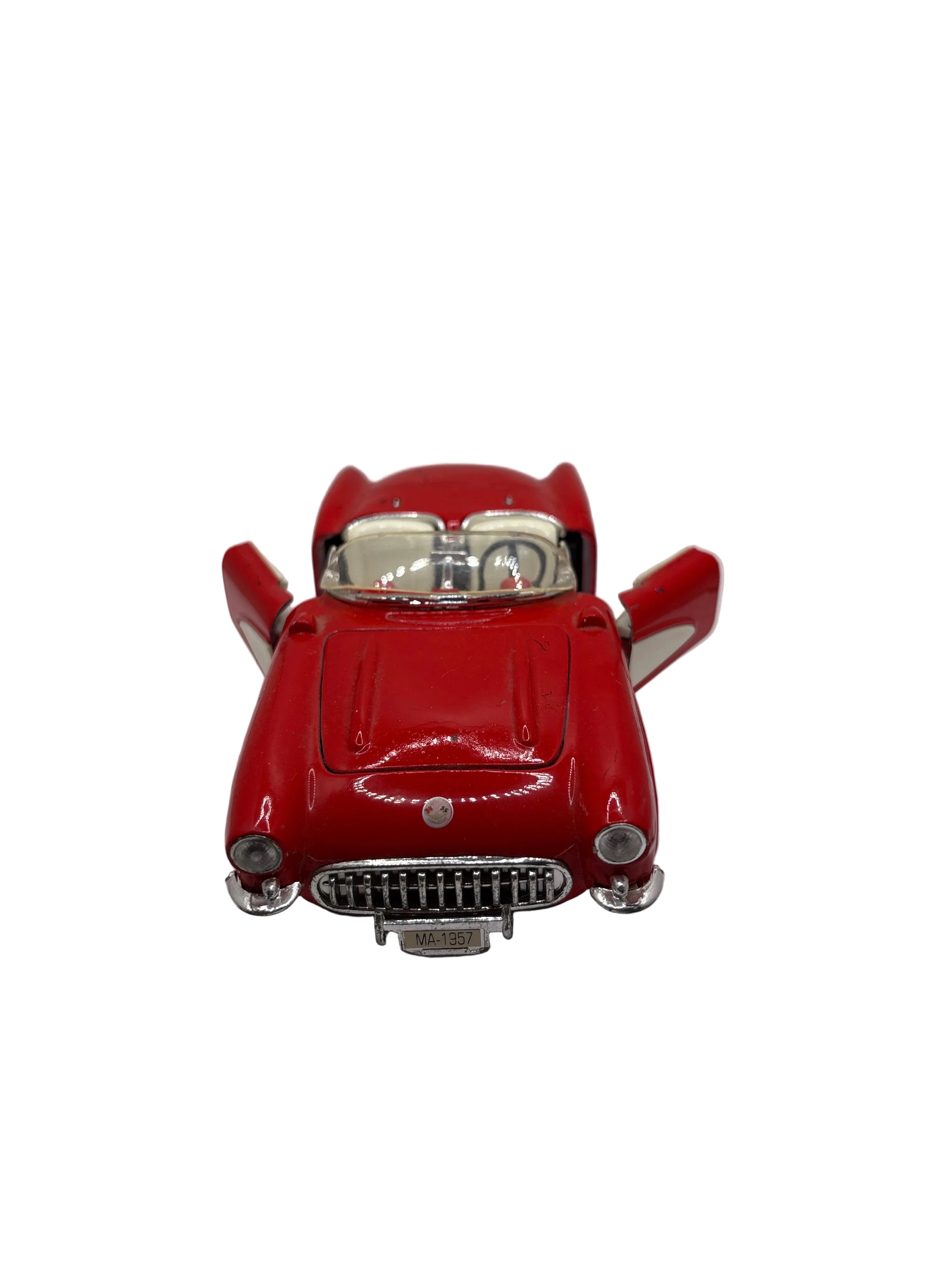 Sunny Side 57 Corvette Diecast red