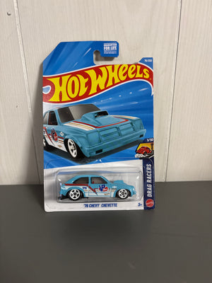 Hot Wheels 76 Chevy Chevette Diecast blue