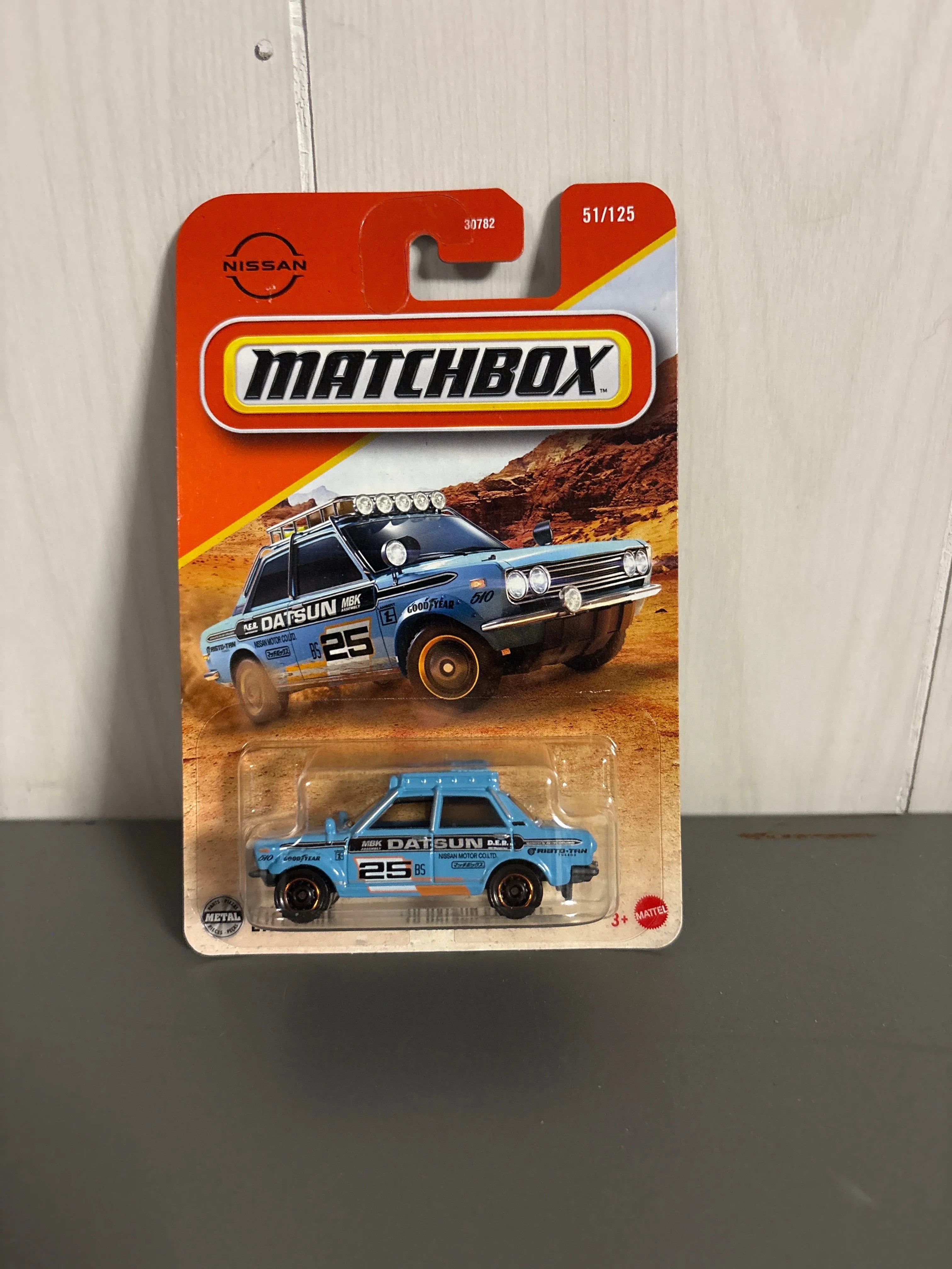 Matchbox 70 Datsun 510 Rally Diecast