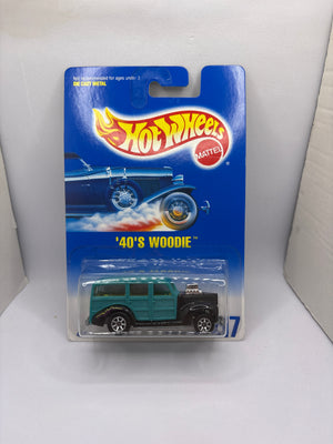 Hot Wheels 40’s Woodie Diecast