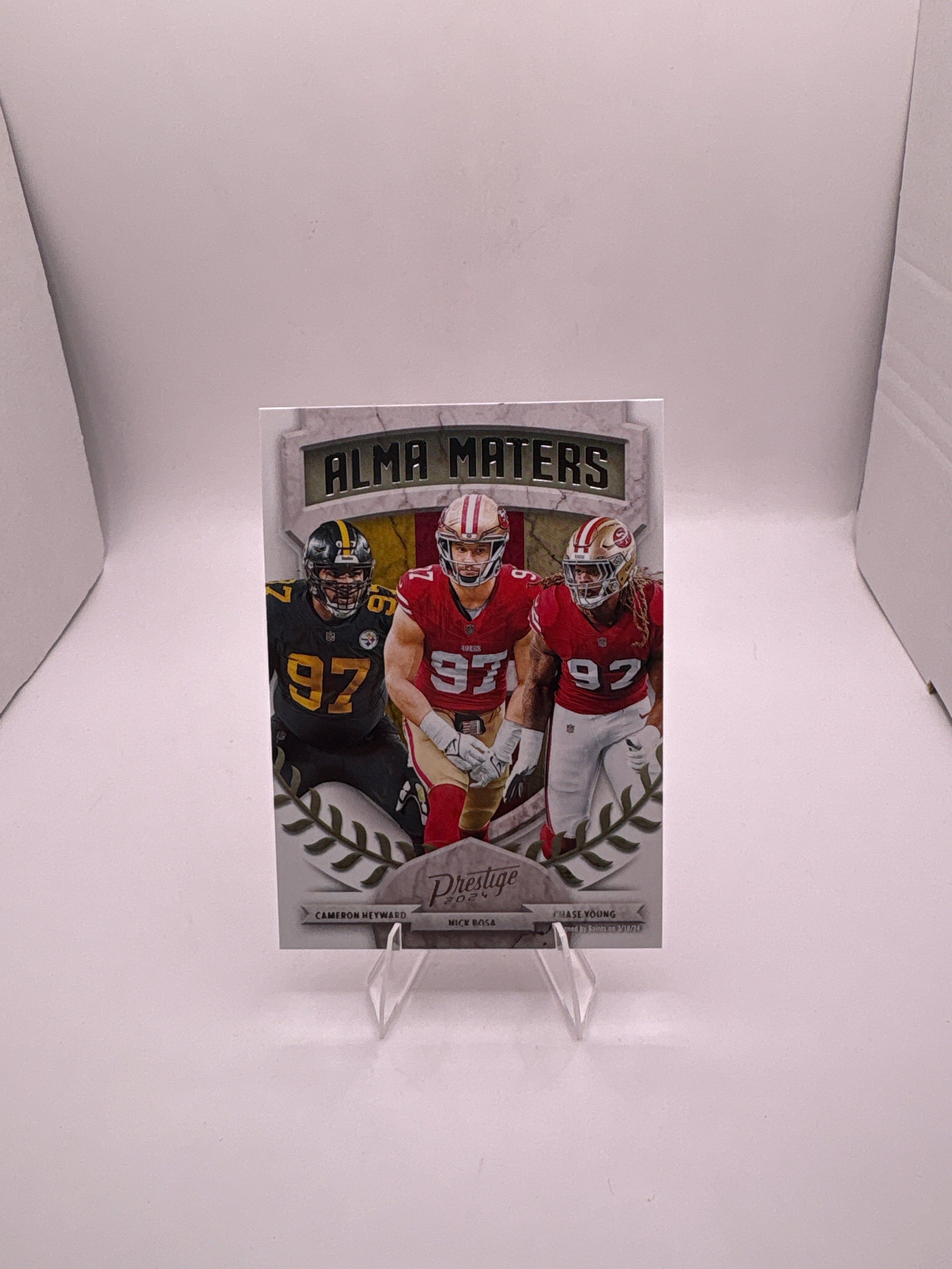 Prestige Cameron Heyward Nick Bosa Chase Young