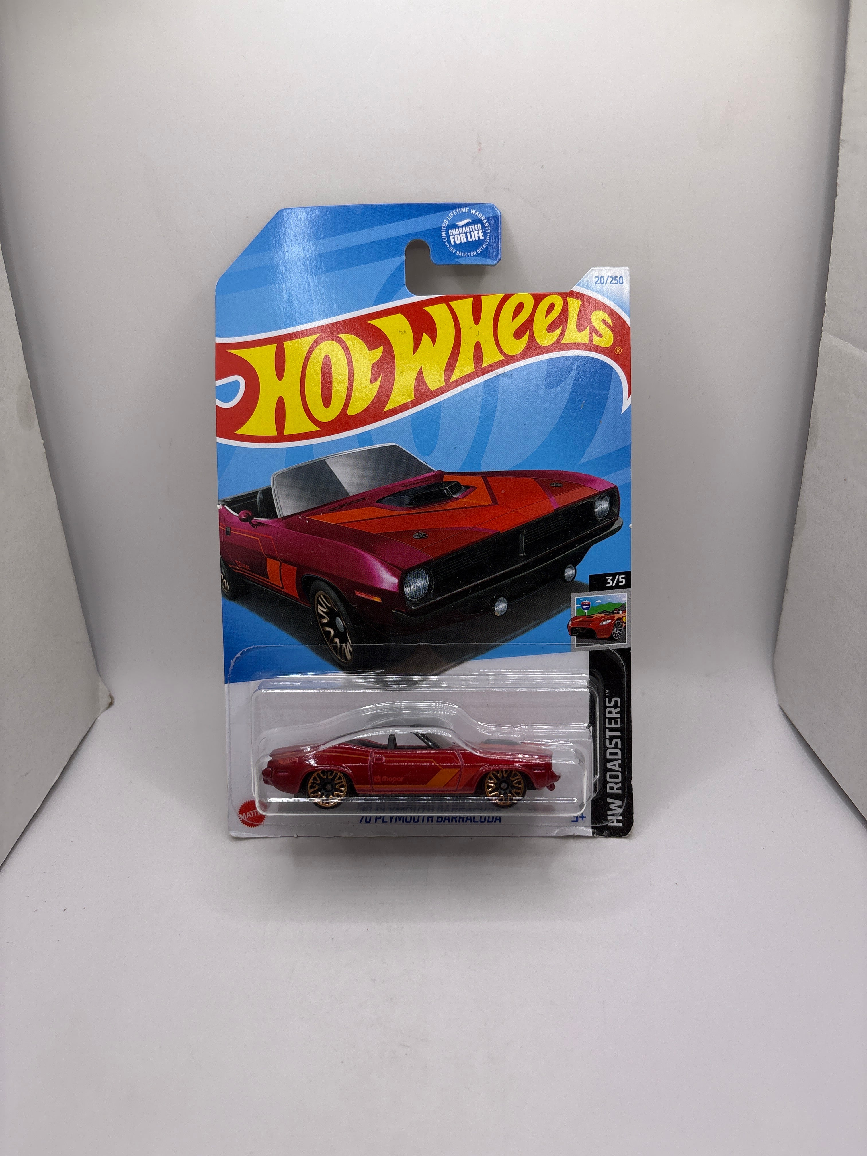 Hot Wheels 70 Plymouth Barracuda Diecast