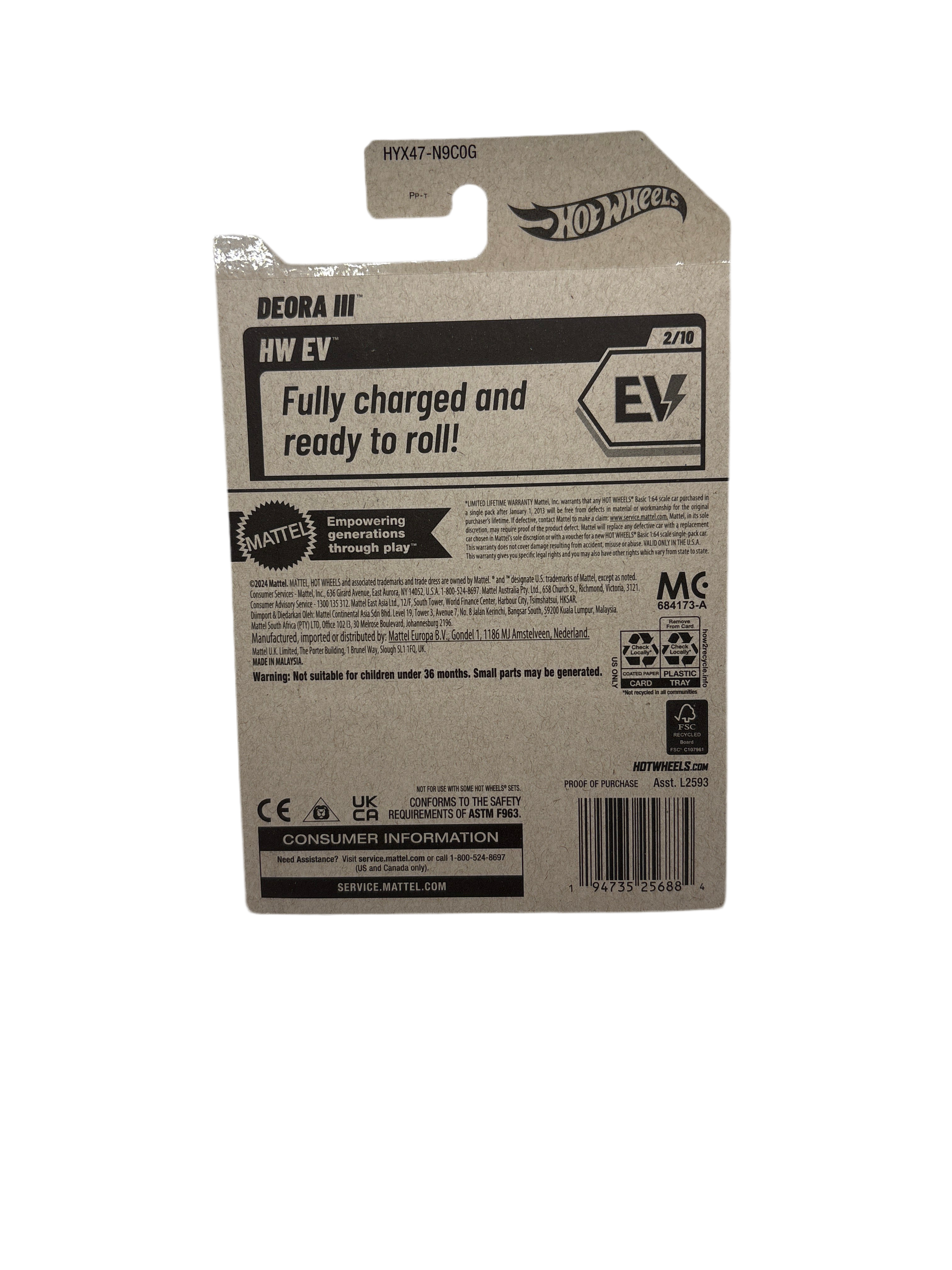 Hot Wheels Deora III Diecast