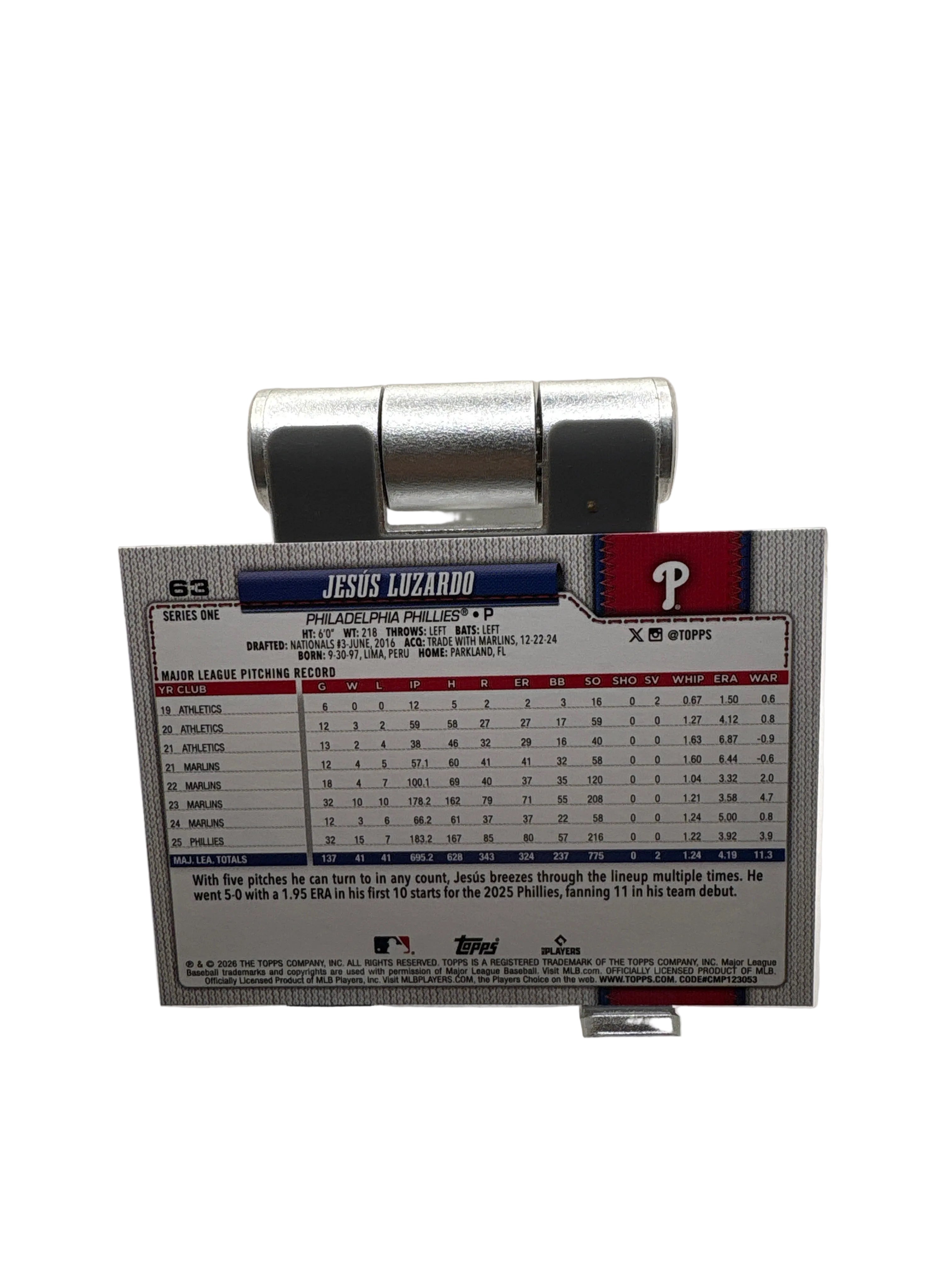 Topps Jesus Luzardo