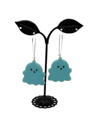 Blue Ghost Earrings
