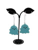 Blue Ghost Earrings