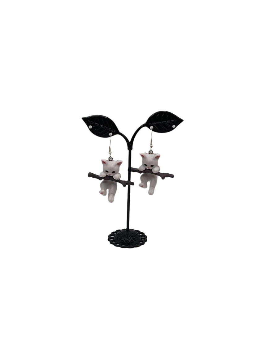 Cat earrings