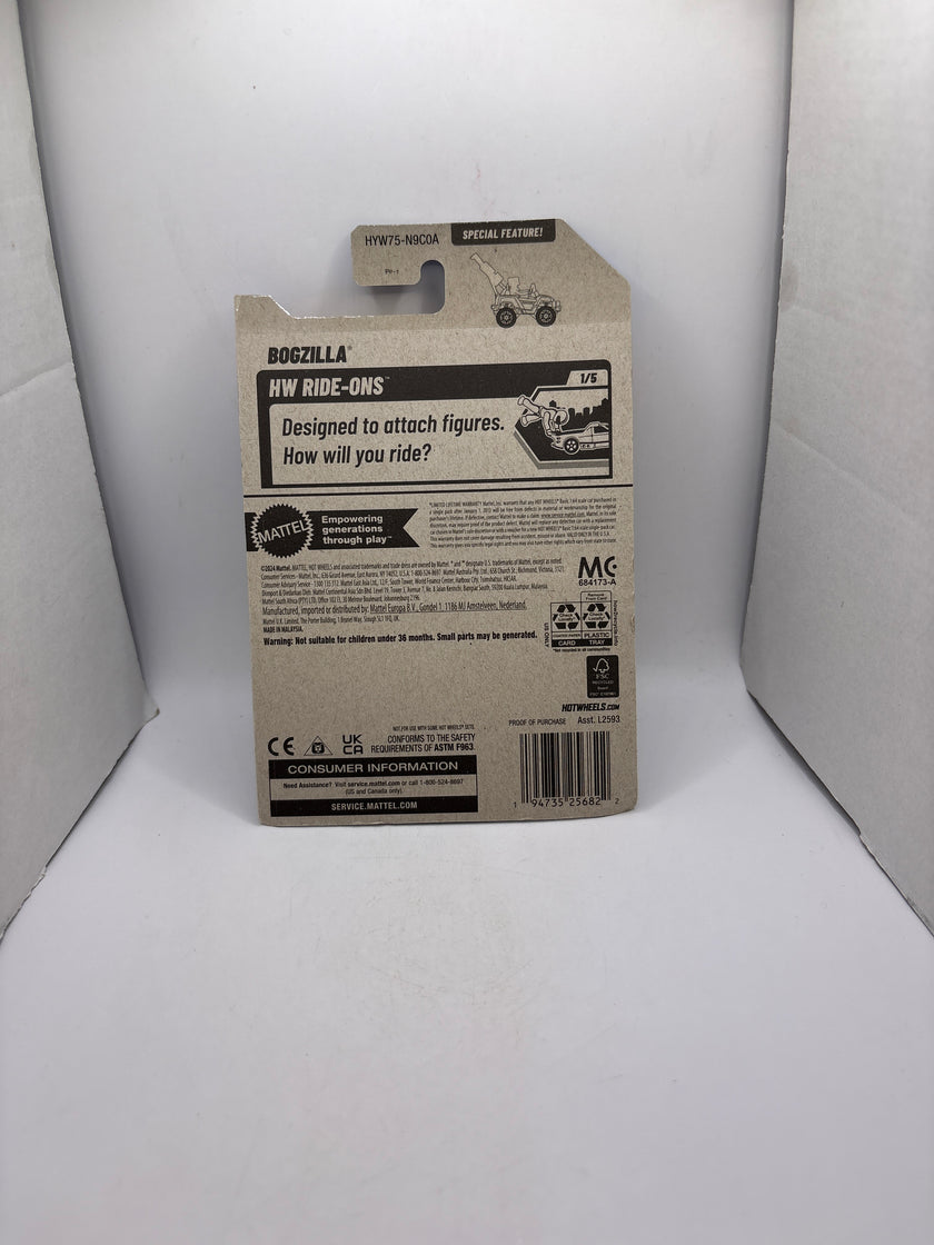 Hot Wheels Bogzilla Diecast Silver