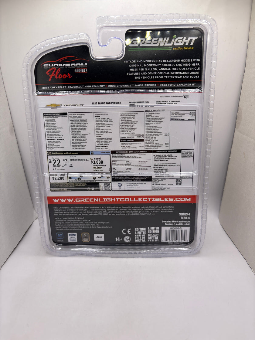 Greenlight 2023 Chevrolet Tahoe Premier Diecast white