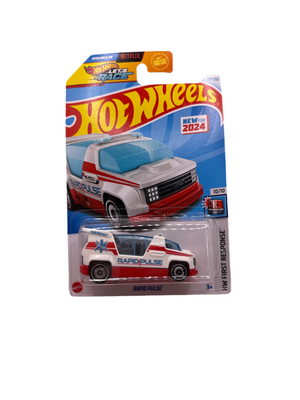 Hot Wheels Rapid Pulse Diecast white