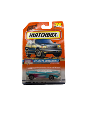 Matchbox 57 Chevy Convertible Diecast