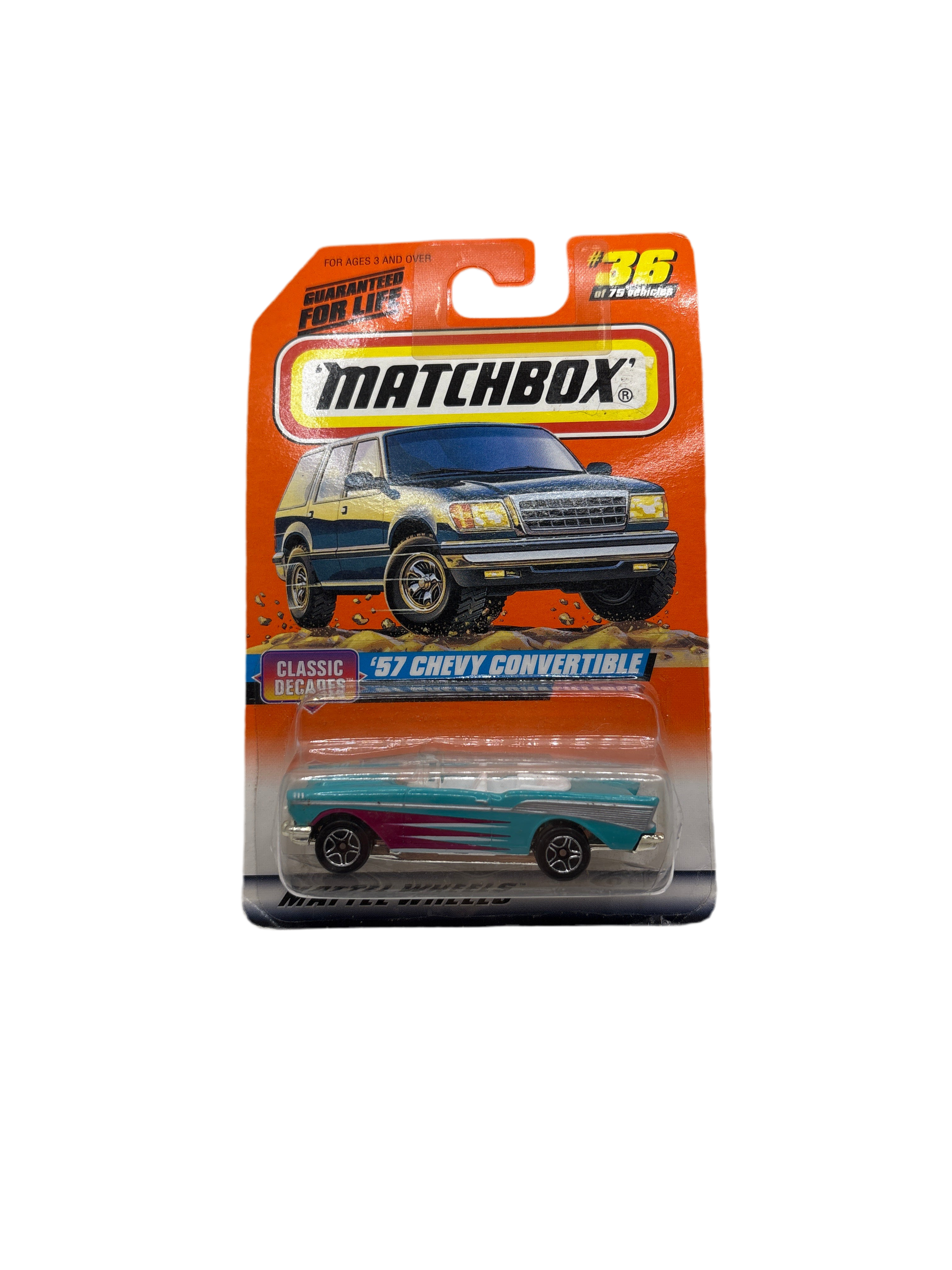 Matchbox 57 Chevy Convertible Diecast