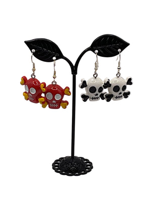 Skull earrings